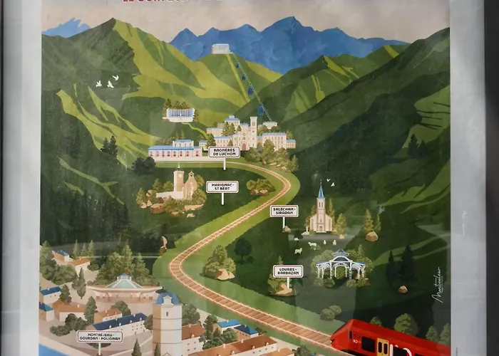 아파트 Les Pics Du Courtat Bagnères-de-Luchon